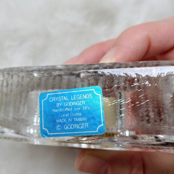 Godinger Vintage Crystal Clock - Picture 7 of 7